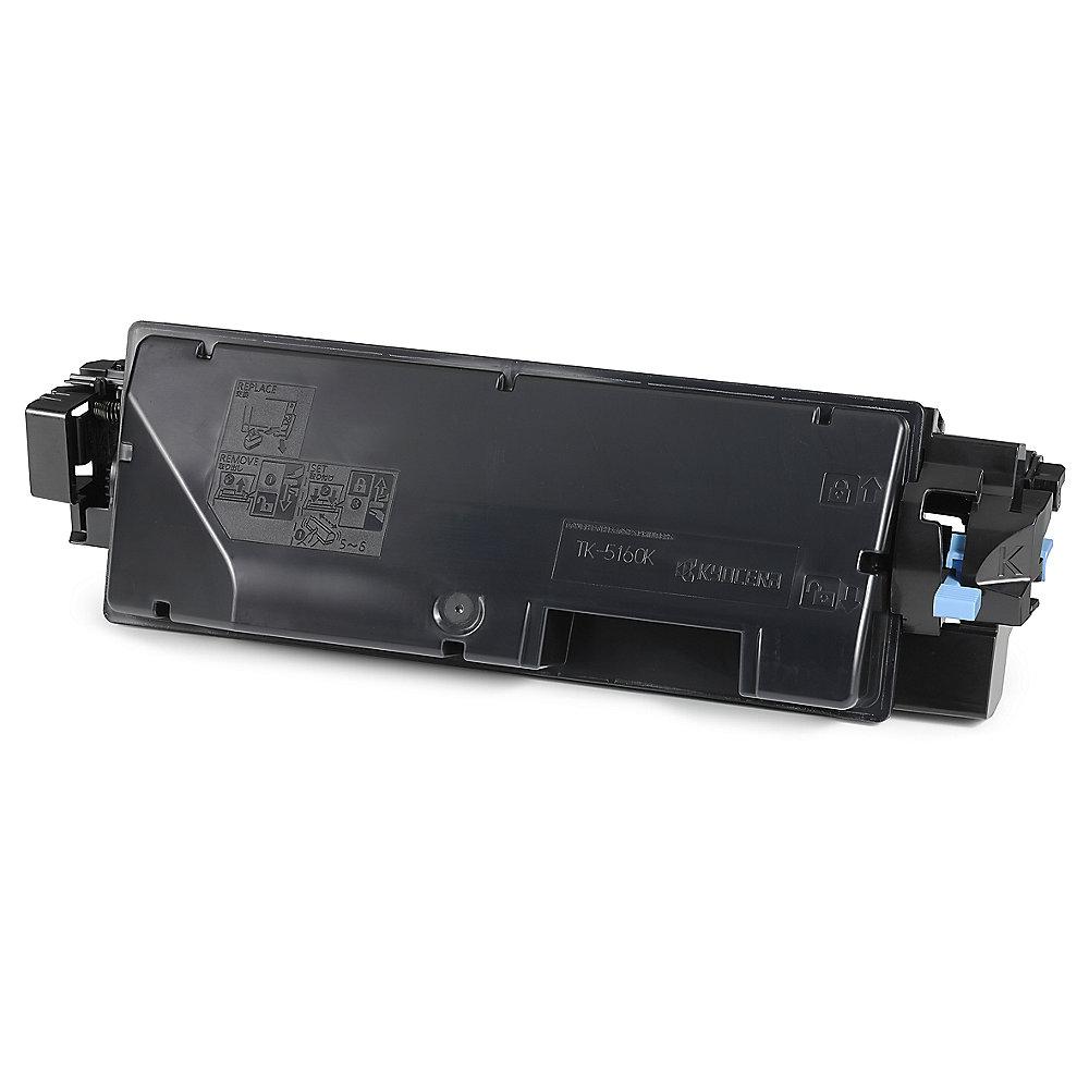 Kyocera 1T02NT0NL0 Toner schwarz TK-5160K mit 16.000 Seiten für P7040cdn