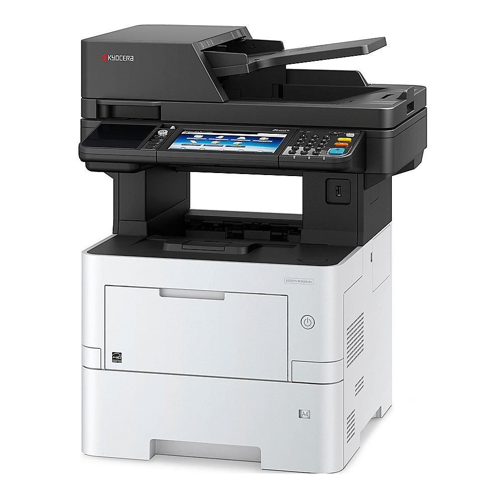 Kyocera ECOSYS M3645idn S/W-Laserdrucker Scanner Kopierer Fax LAN