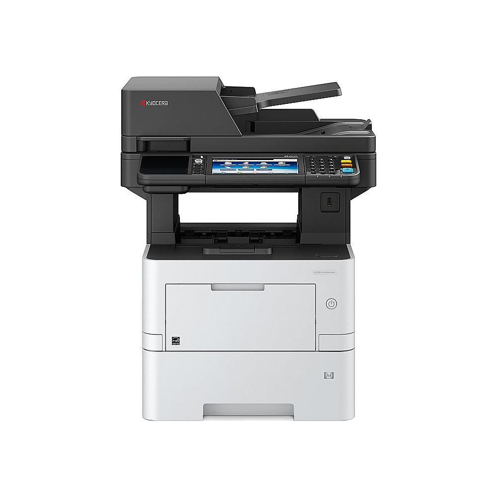 Kyocera ECOSYS M3645idn S/W-Laserdrucker Scanner Kopierer Fax LAN