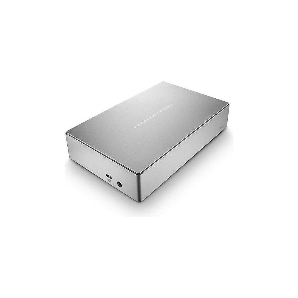 LaCie Porsche Design Desktop Drive USB-C 3.0 - 4TB 3.5 Zoll silber