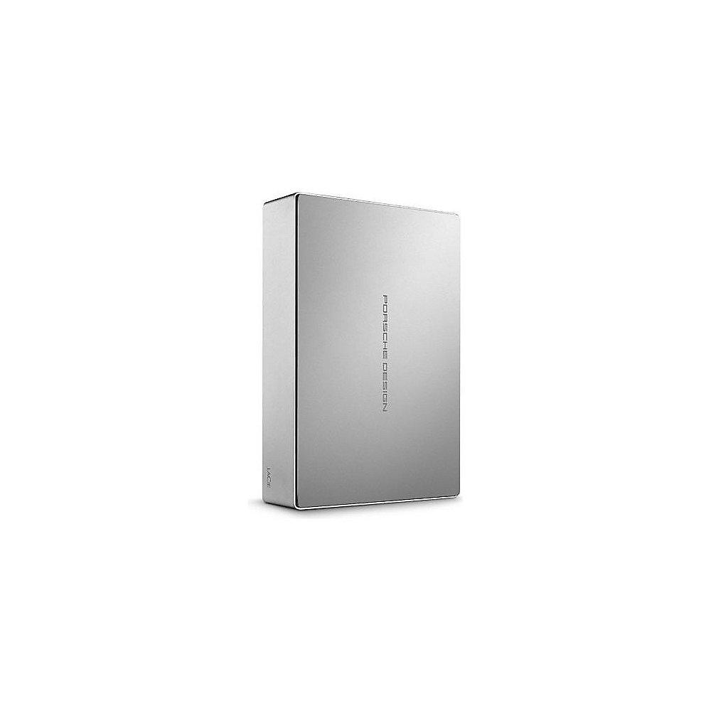 LaCie Porsche Design Desktop Drive USB-C 3.0 - 6TB 3.5 Zoll silber