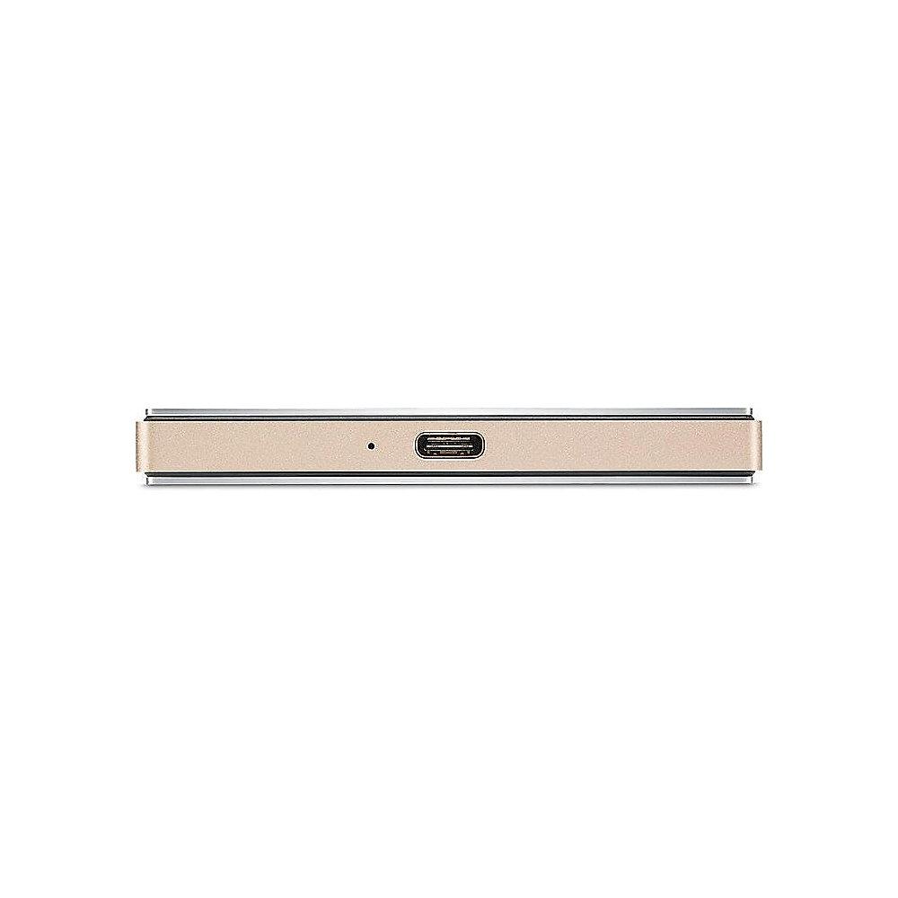 LaCie Porsche Design P9227 Mobile Drive USB 3.0 Typ C  - 2TB 2.5 Zoll gold, LaCie, Porsche, Design, P9227, Mobile, Drive, USB, 3.0, Typ, C, 2TB, 2.5, Zoll, gold