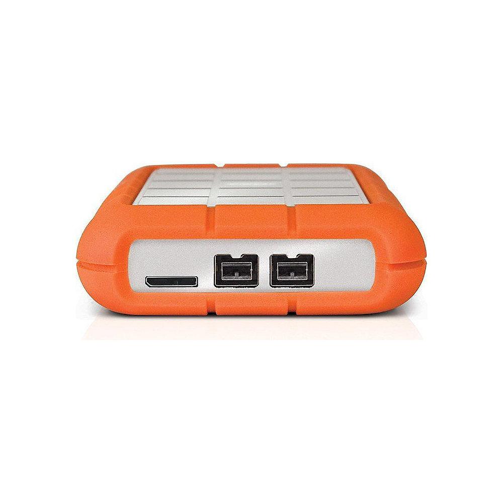 LaCie Rugged Triple USB 3.0 / FW800 - 1TB 2.5 Zoll orange