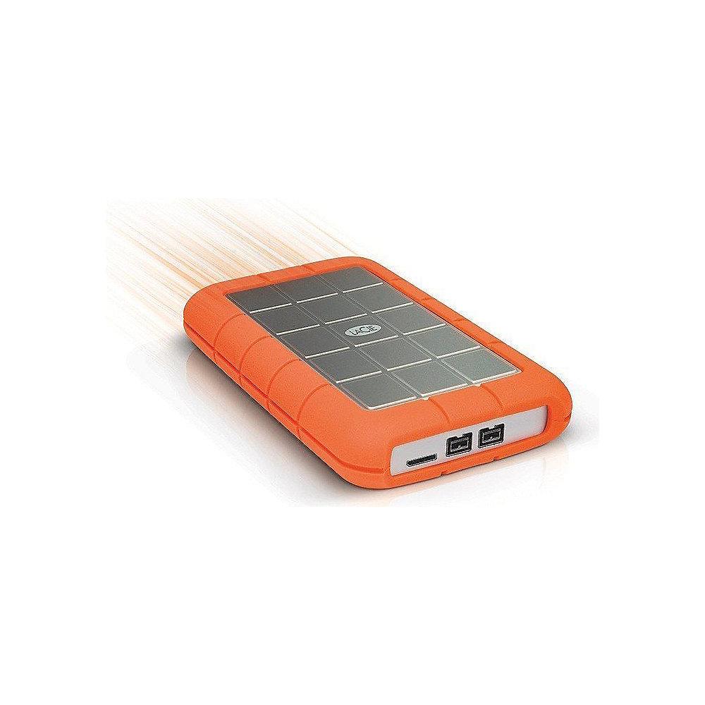 LaCie Rugged Triple USB 3.0 / FW800 - 1TB 2.5 Zoll orange