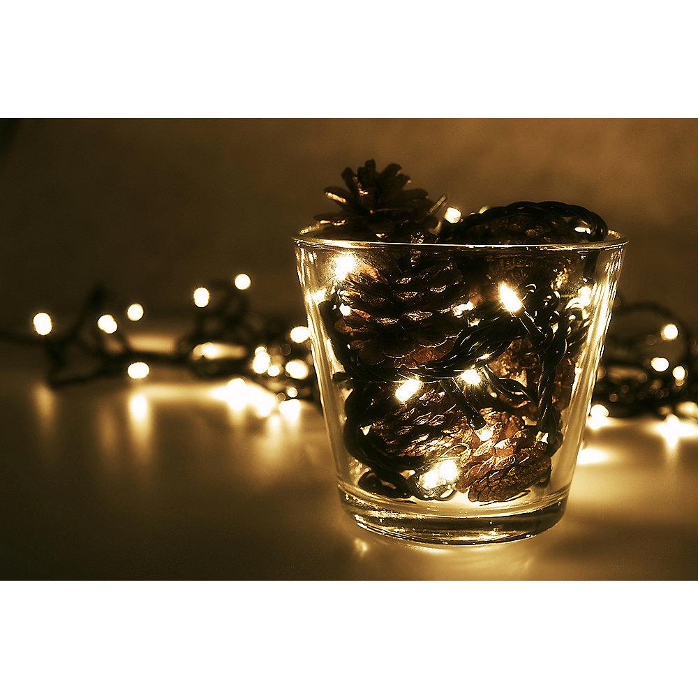 LED Universum Lichterkette mit 80 LEDs 8m warmweiß dimmbar