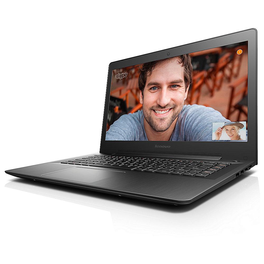 Lenovo IdeaPad 500S-14ISK Notebook schwarz i5-6200U Full HD matt SSD Win 10