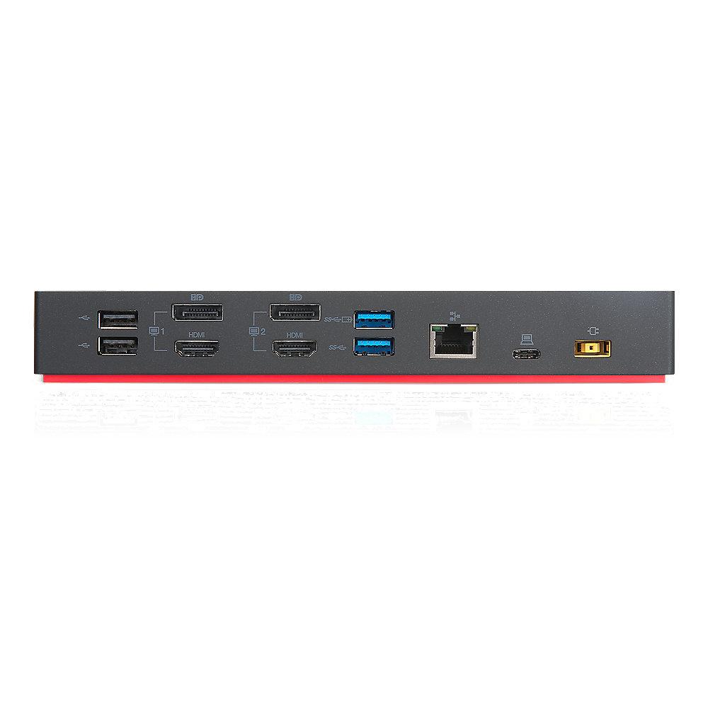Lenovo ThinkPad Hybrid USB-C Dock mit USB A für E480, E580, etc. (40AF0135EU)