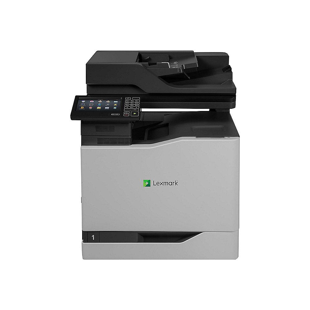 Lexmark CX827de Farblaser-Multifunktionsdrucker Scanner Kopierer Fax LAN