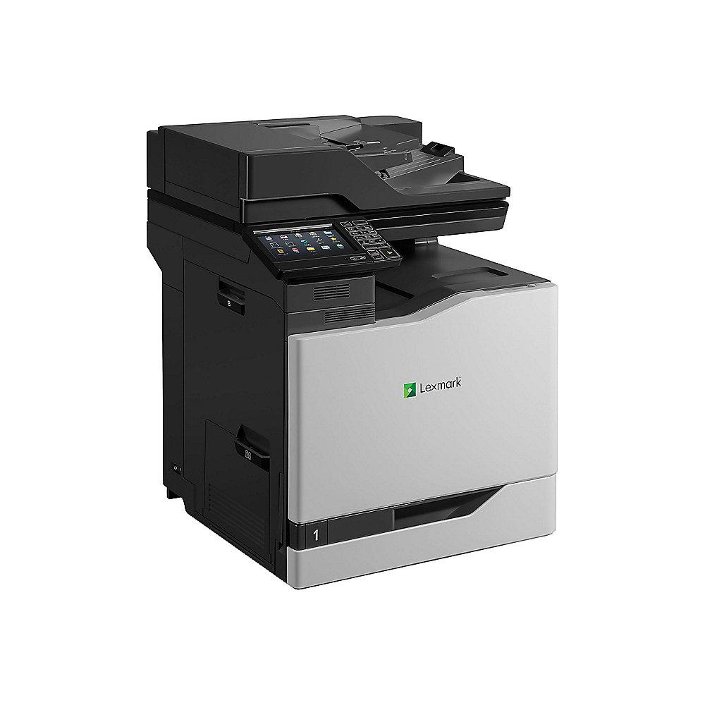 Lexmark CX827de Farblaser-Multifunktionsdrucker Scanner Kopierer Fax LAN