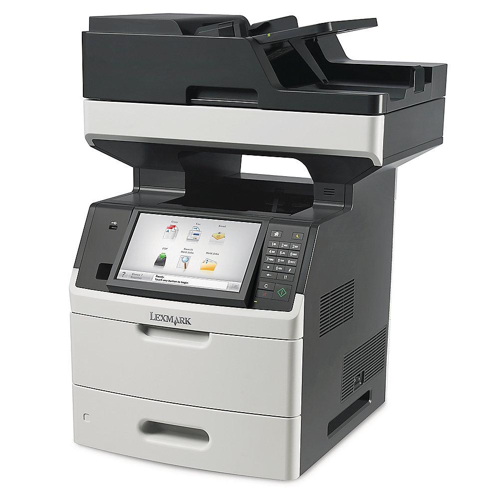 Lexmark MX711dhe (S/W-Laserdrucker, Scanner, Kopierer, Fax)