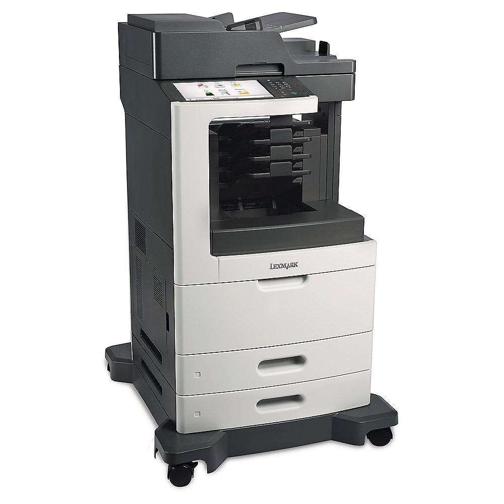 Lexmark MX810dme (S/W-Laserdrucker, Scanner, Kopierer, Fax)