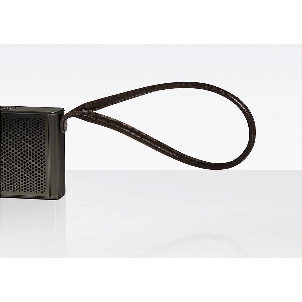 Loewe klang m1 Bluetooth-Lautsprecher mit Freisprecheinrichtung grau