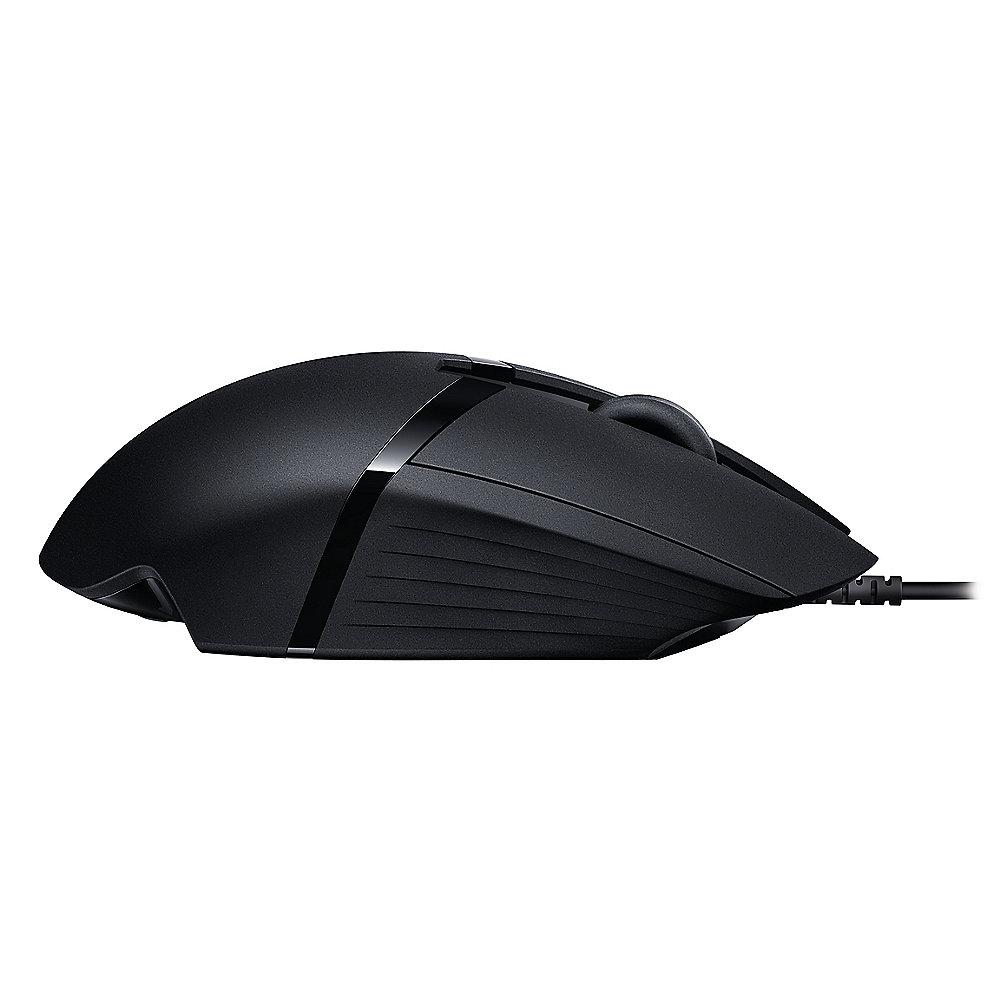 Logitech G402 Hyperion Fury FPS Gaming Maus Anthrazit 910-004067