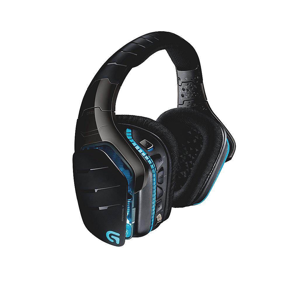 Logitech G933 Artemis Spectrum Kabelloses 7.1 Gaming Headset Schwarz 981-000599