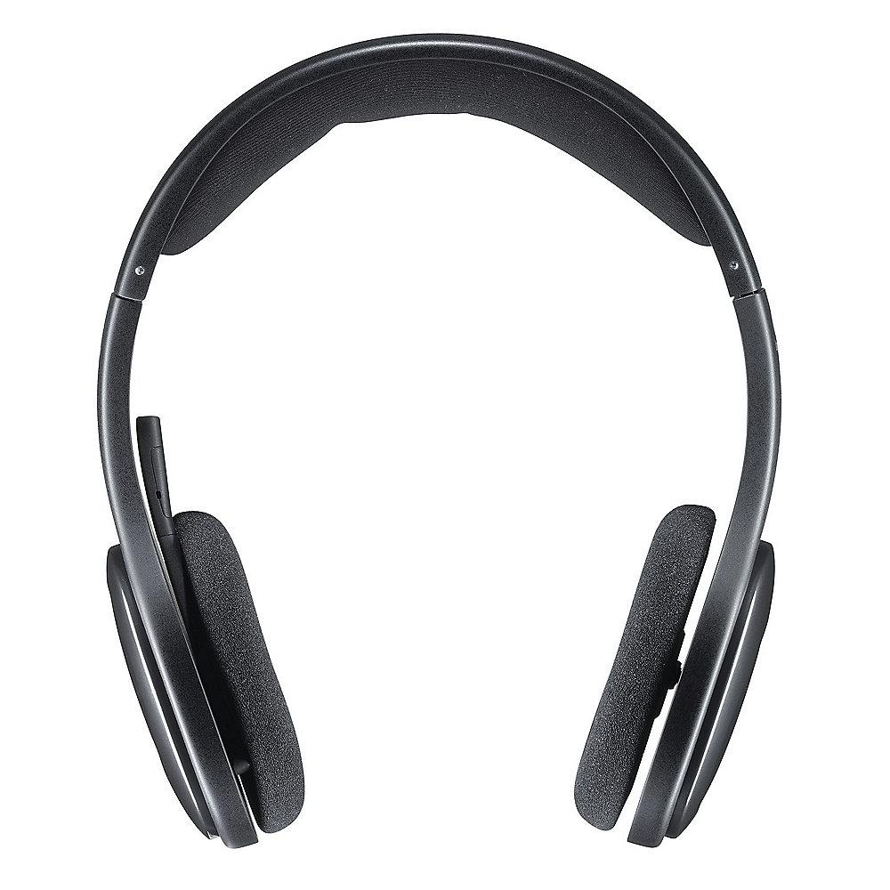 Logitech H800 Kabelloses Faltbares Beidseitiges Headset Schwarz 981-000338