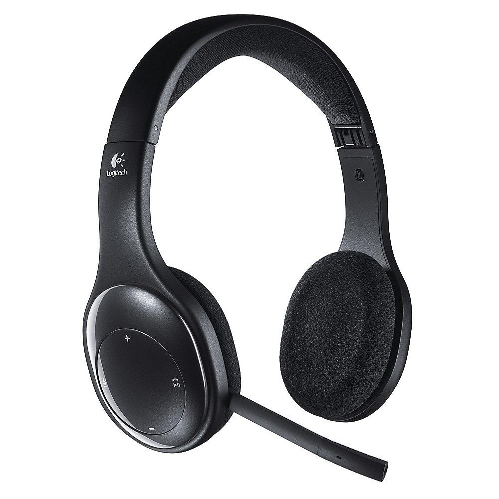 Logitech H800 Kabelloses Faltbares Beidseitiges Headset Schwarz 981-000338, Logitech, H800, Kabelloses, Faltbares, Beidseitiges, Headset, Schwarz, 981-000338