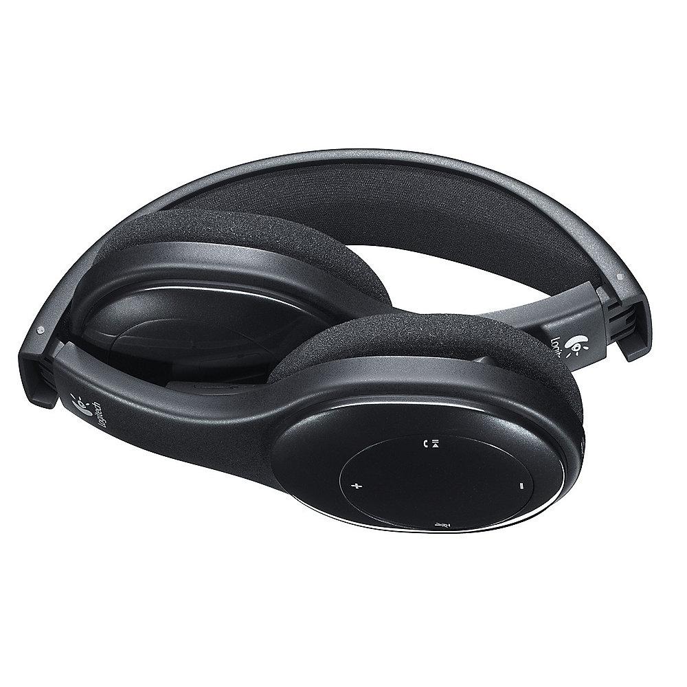 Logitech H800 Kabelloses Faltbares Beidseitiges Headset Schwarz 981-000338, Logitech, H800, Kabelloses, Faltbares, Beidseitiges, Headset, Schwarz, 981-000338