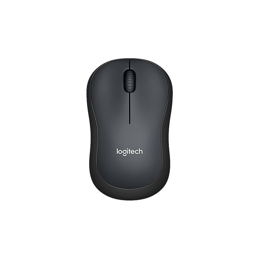 Logitech K360 Schwarz und M220 Anthrazit Kabelloses Maus-Tastatur-Bundle, Logitech, K360, Schwarz, M220, Anthrazit, Kabelloses, Maus-Tastatur-Bundle