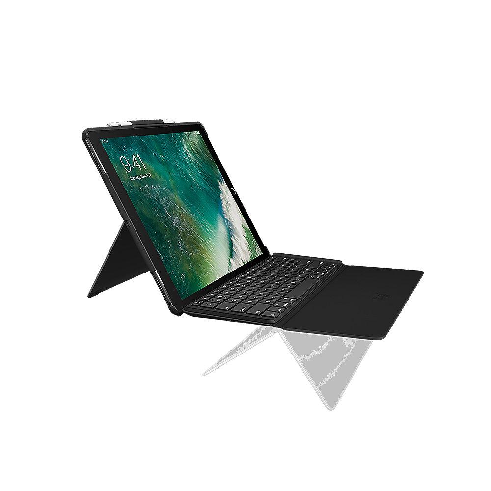 Logitech Slim Combo Hülle und Tastatur für iPad Pro 10,5 2017 schwarz