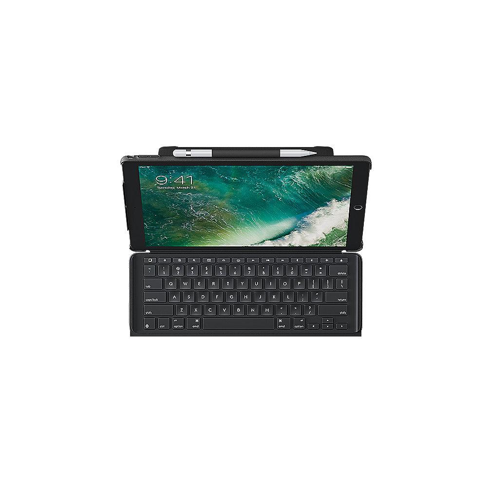 Logitech Slim Combo Hülle und Tastatur für iPad Pro 10,5 2017 schwarz