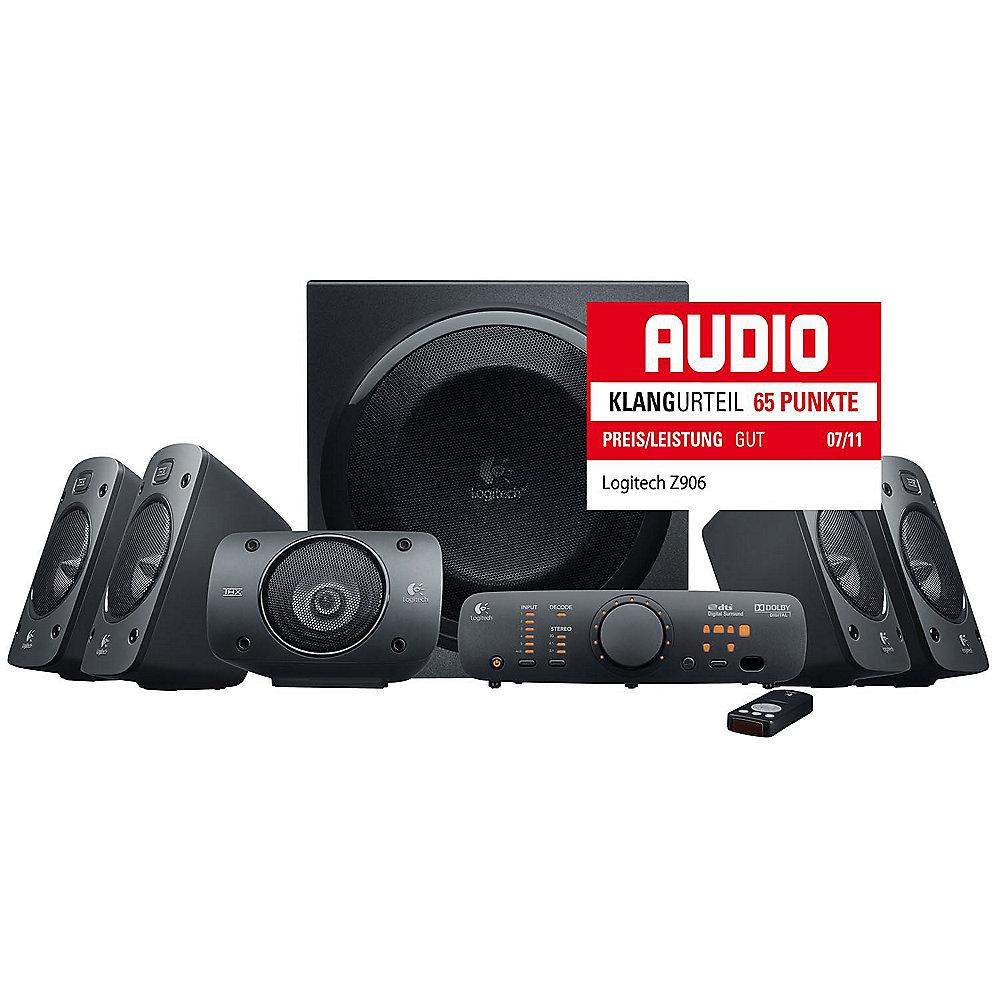 Logitech Z906 5.1 THX Digital Home Cinema Surround Lautsprechersystem 980-000468, Logitech, Z906, 5.1, THX, Digital, Home, Cinema, Surround, Lautsprechersystem, 980-000468