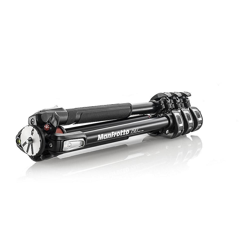 Manfrotto 190 XPRO Aluminium-Stativ (4 Segmente), Manfrotto, 190, XPRO, Aluminium-Stativ, 4, Segmente,