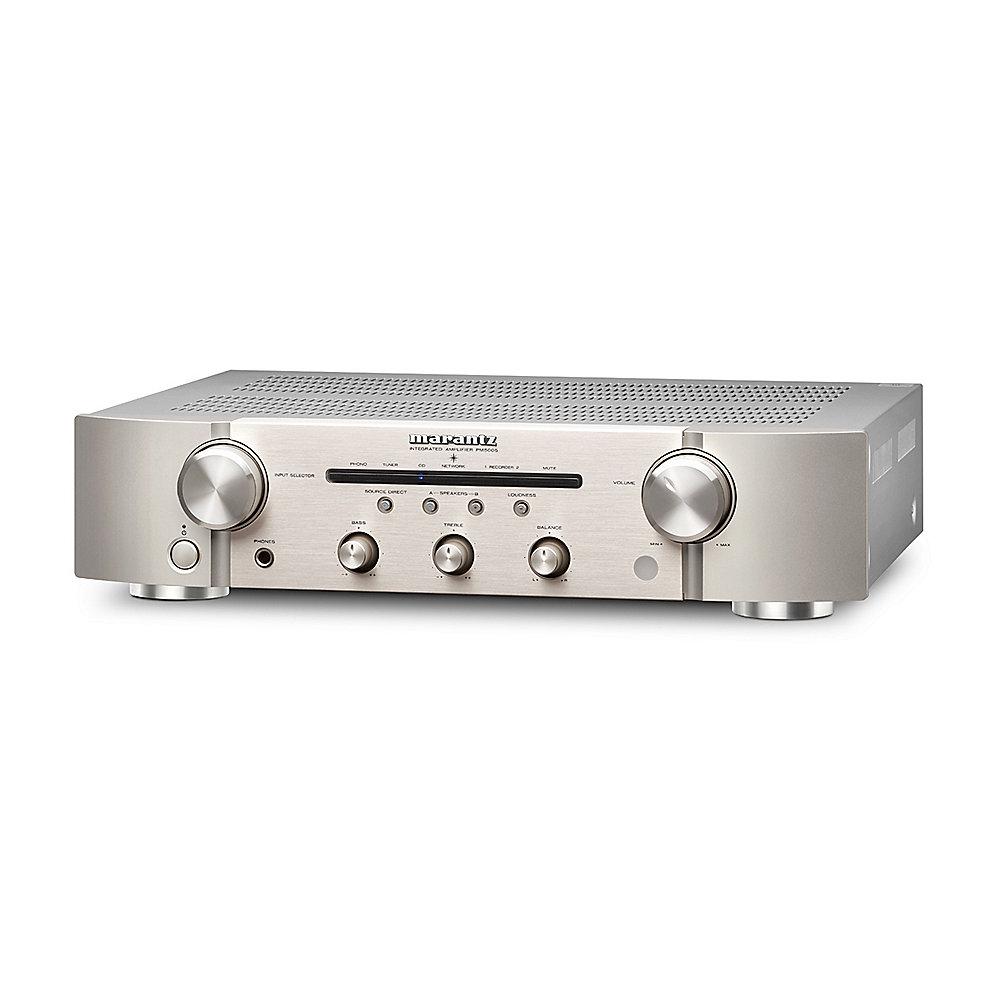 Marantz PM5005 HiFi-Vollverstärker mit 2 Hörzonen, silber, Marantz, PM5005, HiFi-Vollverstärker, 2, Hörzonen, silber