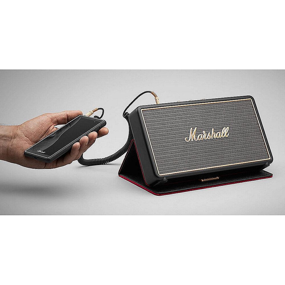 Marshall Stockwell schwarz - tragbarer BT Lautsprecher inkl. Case, Marshall, Stockwell, schwarz, tragbarer, BT, Lautsprecher, inkl., Case