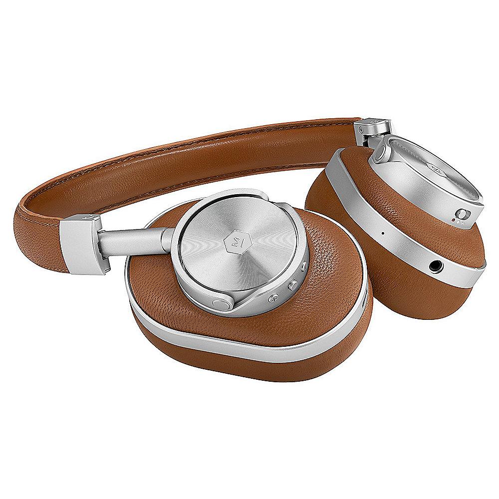 Master&Dynamic MW60 Kopfhörer Bluetooth Over-Ear Braun/Silber