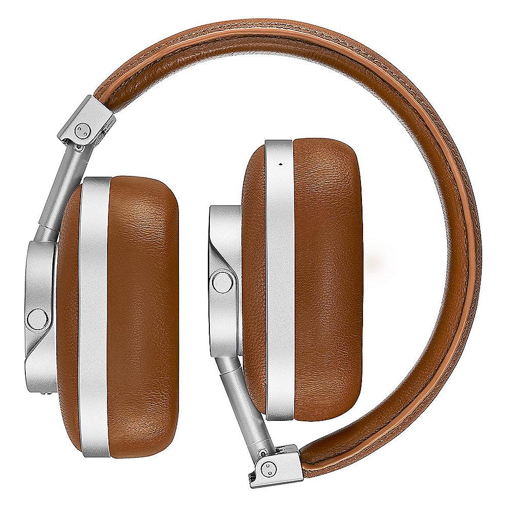 Master&Dynamic MW60 Kopfhörer Bluetooth Over-Ear Braun/Silber