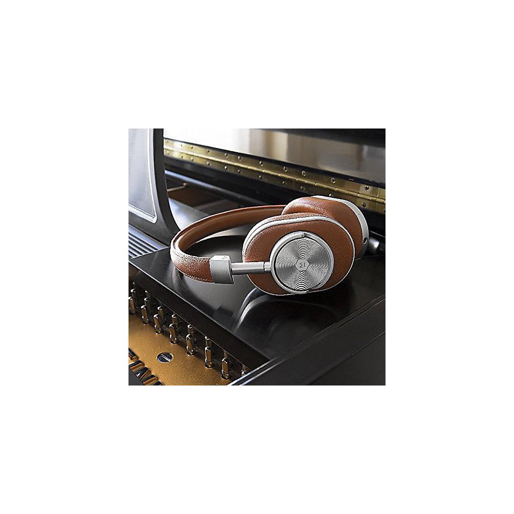 Master&Dynamic MW60 Kopfhörer Bluetooth Over-Ear Braun/Silber