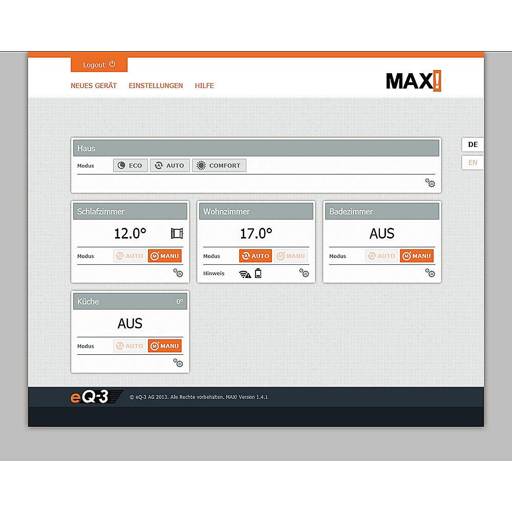 MAX! Cube LAN Gateway 99004 Zentrale Smart Home