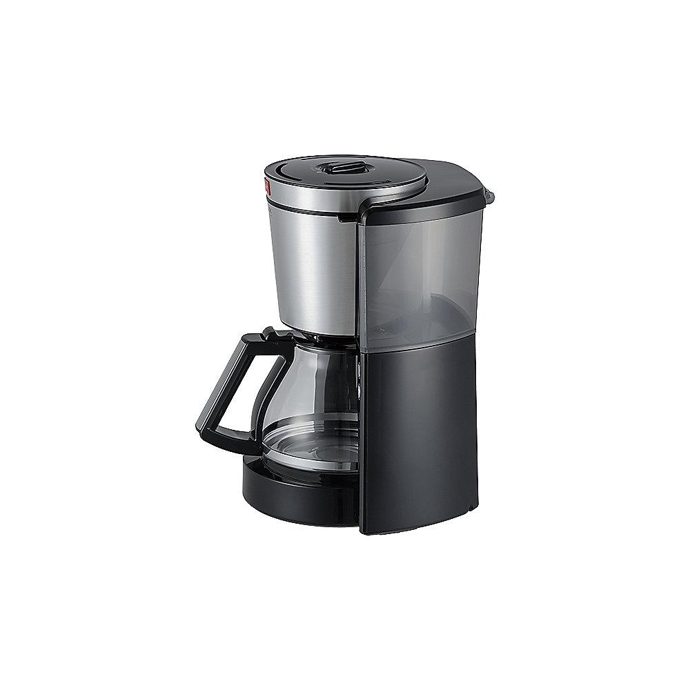 Melitta Look DeLuxe 1011-06 Kaffeemaschine schwarz-Edelstahl