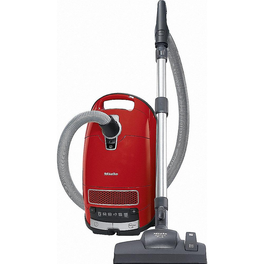 Miele Complete C3 Red EcoLine Staubsauger mit Beutel EEK A  mangorot