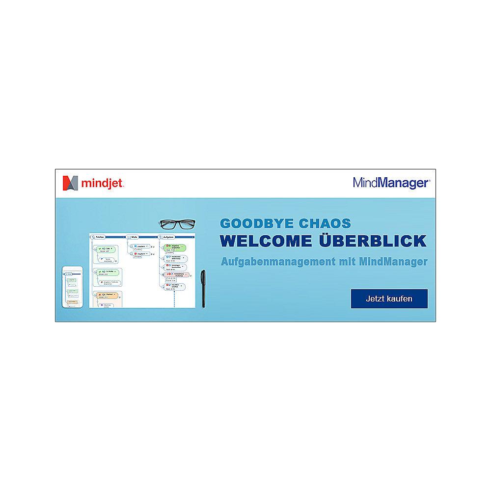 Mindjet MindManager Single 2018 für Win Kauflizenz 1 User UPG MM16/17, ESD