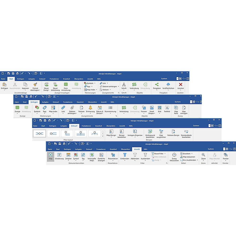 Mindjet MindManager Single 2019 für Win Kauflizenz 1 User, ESD