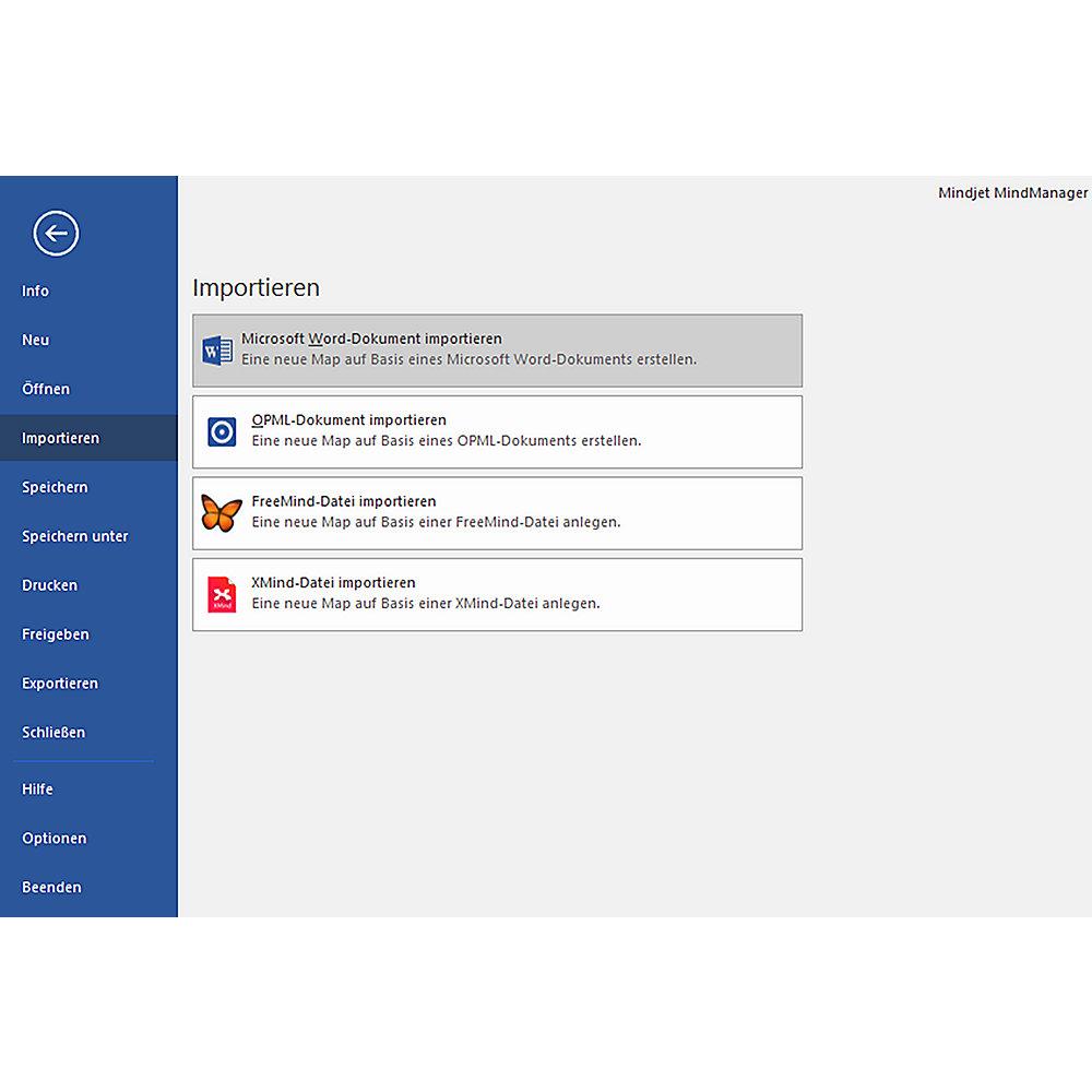 Mindjet MindManager Single 2019 für Win Kauflizenz 1 User, ESD