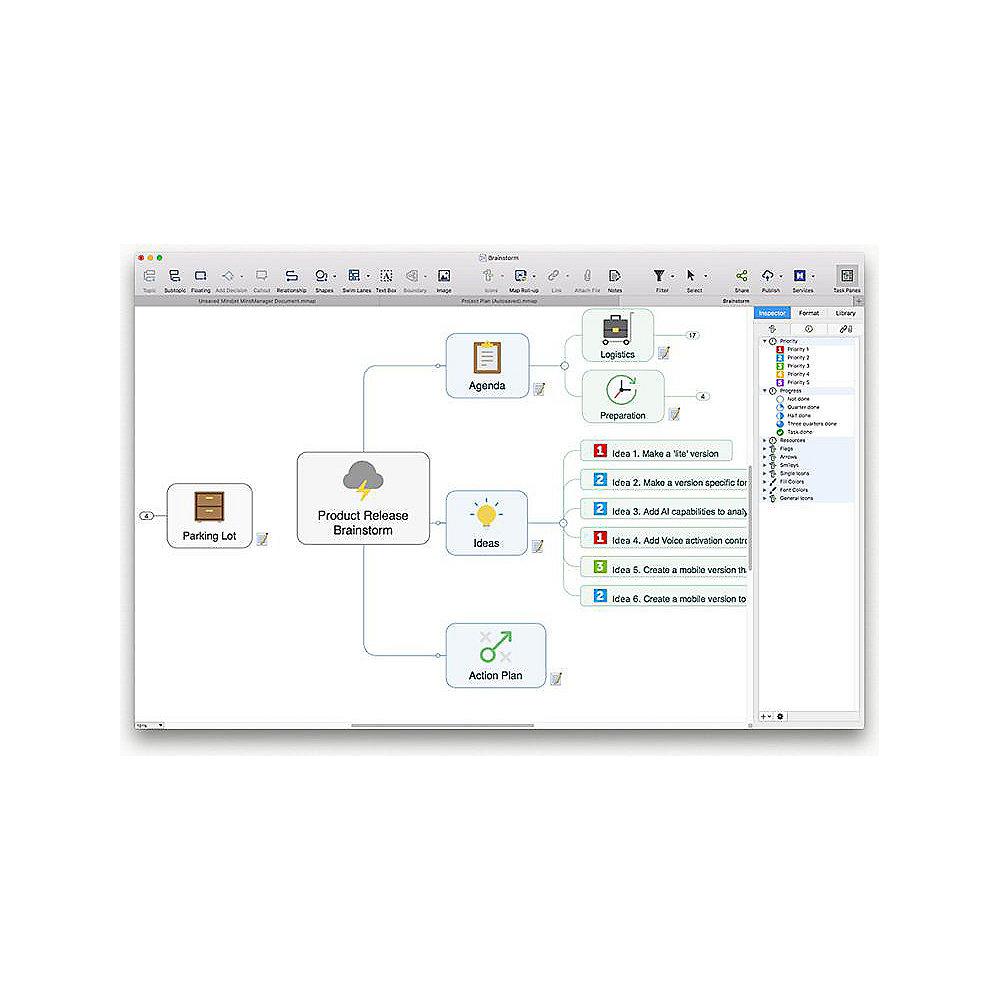 Mindjet MindManager V11 für Mac Upgrade Kauflizenz 1User