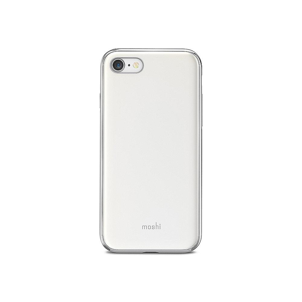 Moshi iGlaze Schutzhülle für iPhone 7/8 Pearl White 99MO088101