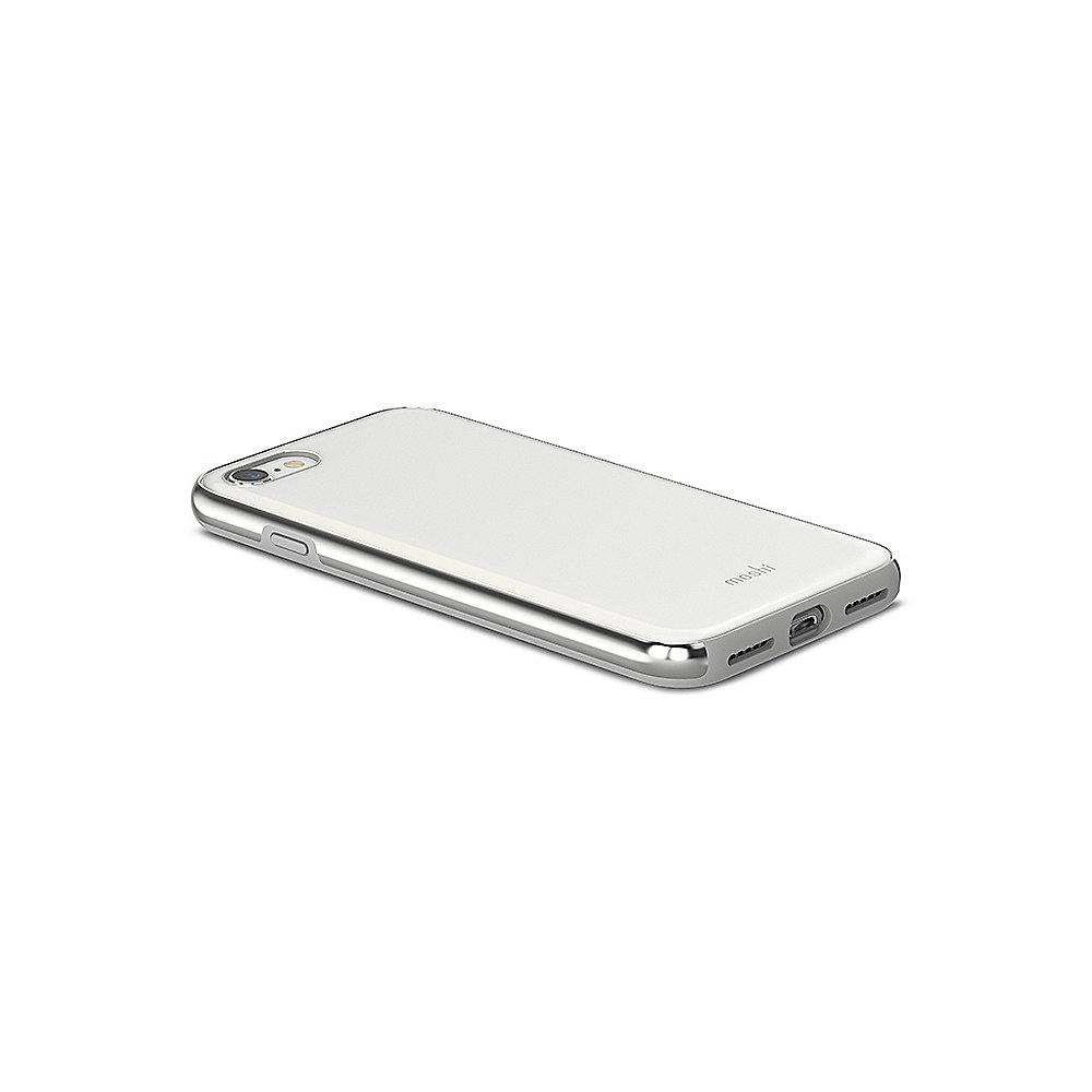 Moshi iGlaze Schutzhülle für iPhone 7/8 Pearl White 99MO088101