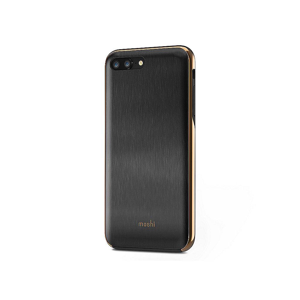 Moshi iGlaze Schutzhülle für iPhone 7/8 Plus Armour Black 99MO090009