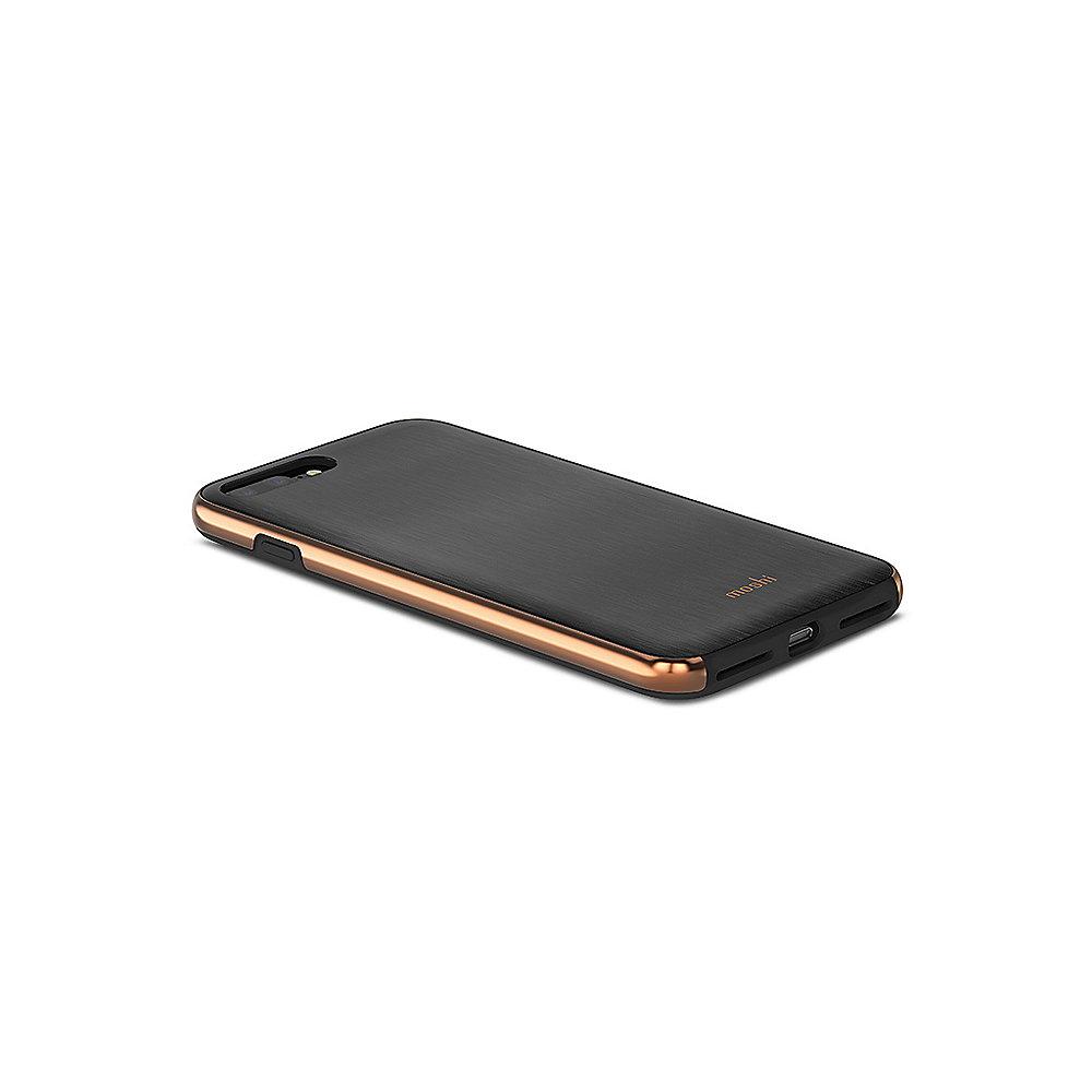 Moshi iGlaze Schutzhülle für iPhone 7/8 Plus Armour Black 99MO090009