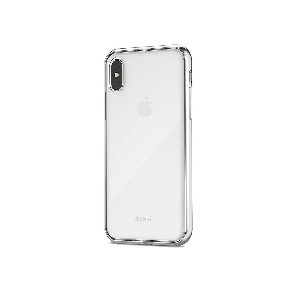 Moshi Vitros Schutzhülle für iPhone X Jet Silver 99MO103201, Moshi, Vitros, Schutzhülle, iPhone, X, Jet, Silver, 99MO103201