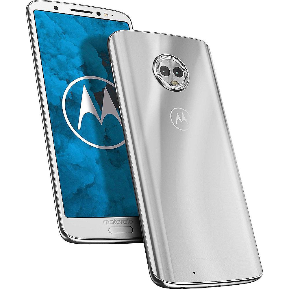 Motorola Moto G6 silver Android 8.0 Smartphone EU