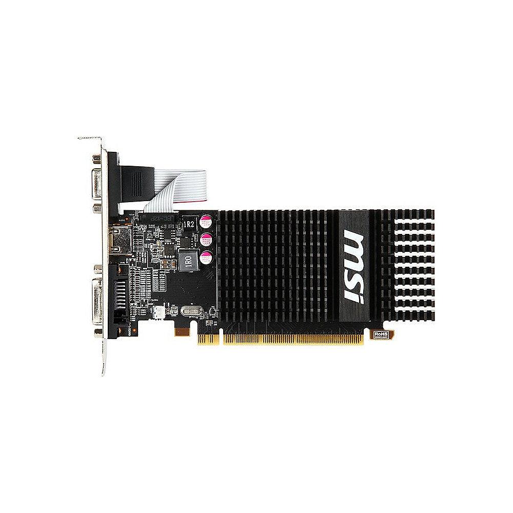 MSI AMD Radeon R5 230 1GB DDR3 DVI/HDMI/VGA Grafikkarte Passiv  Low Profile