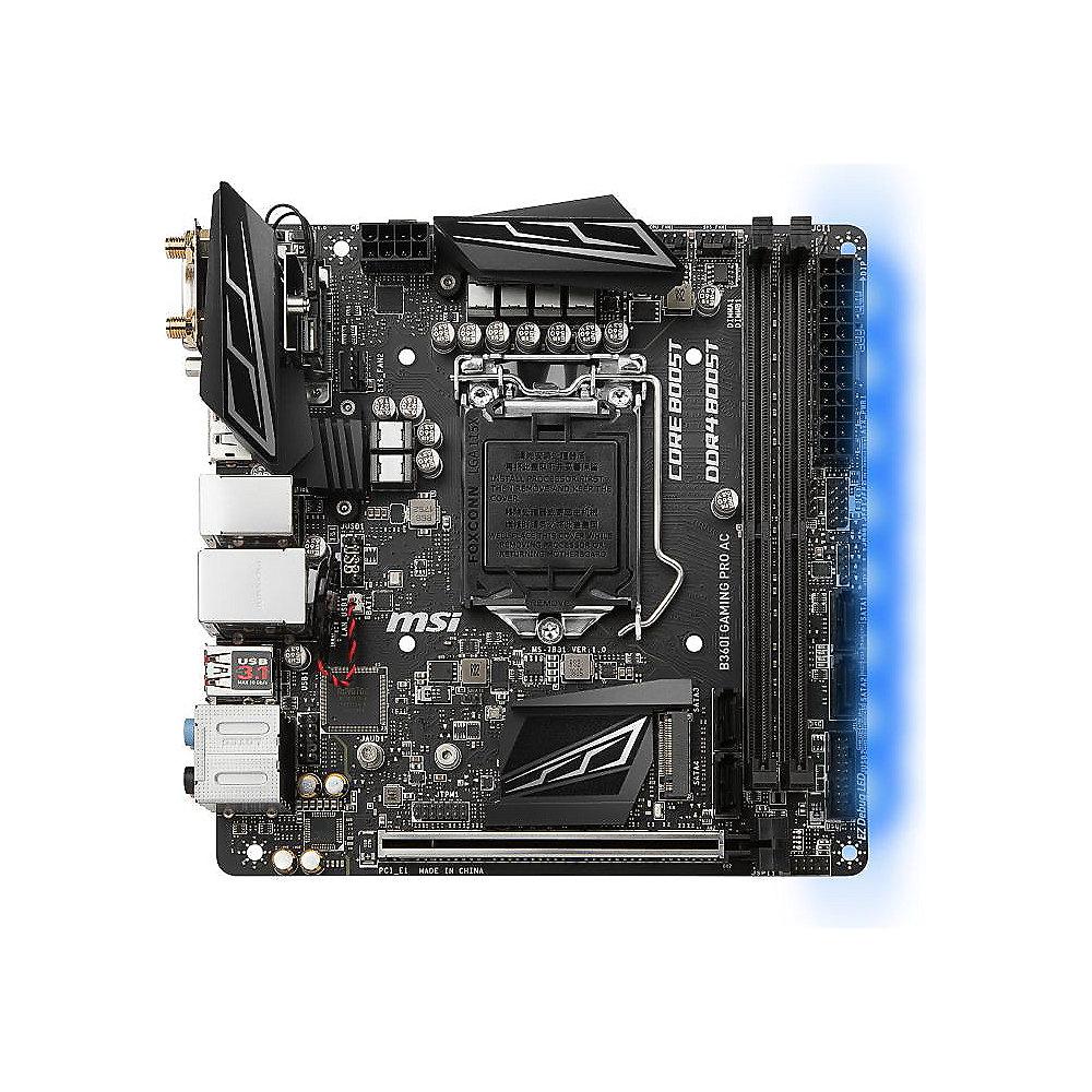 MSI B360I Gaming Pro AC ITX Mainboard Sockel 1151 (Coffee Lake)