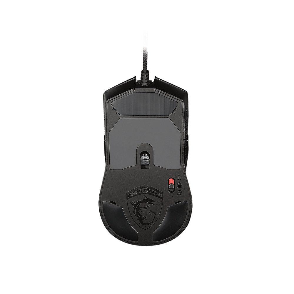 MSI Clutch GM40 Gaming Mouse schwarz, USB S12-0401340-D22, MSI, Clutch, GM40, Gaming, Mouse, schwarz, USB, S12-0401340-D22