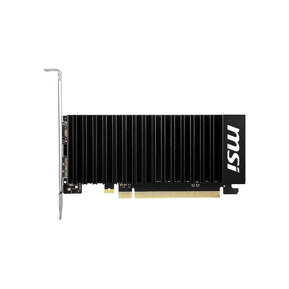 MSI GeForce GT 1030 2GHD4 LP OC 2GB GDDR4 Grafikkarte DP/HDMI passiv, Low Profil