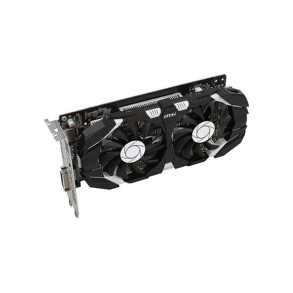 MSI GeForce GTX 1050 2GT OCV1 2GB GDDR5 DVI/HDMI/DP Grafikkarte