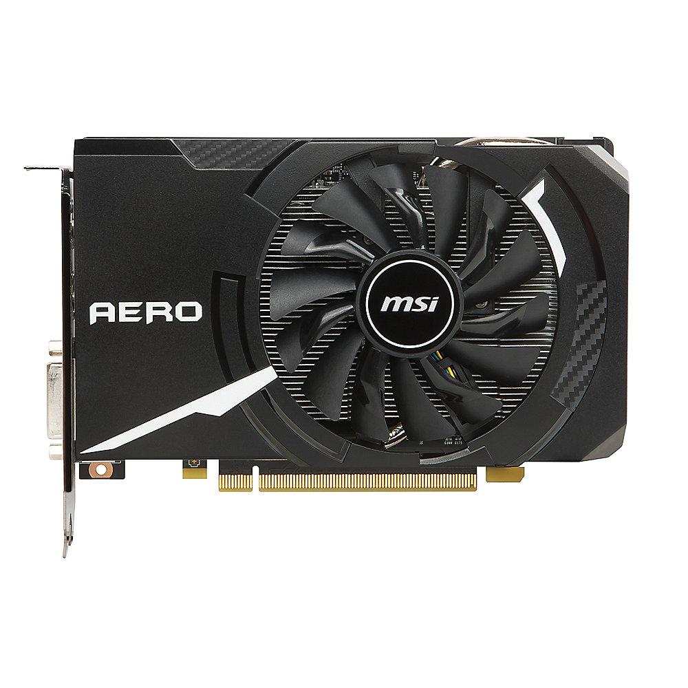 MSI GeForce GTX 1060 Aero ITX 6G OC 6GB GDDR5 Grafikkarte DVI/2xHDMI/2xDP